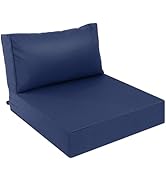AAAAAcessories Outdoor Deep Seat Cushions, Waterproof, Fade-Resistant Patio Furniture Replacement...