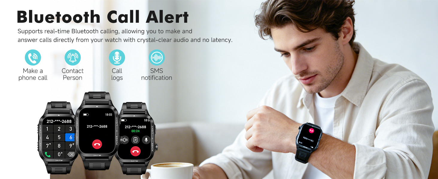 smart watches for men iphone compatible