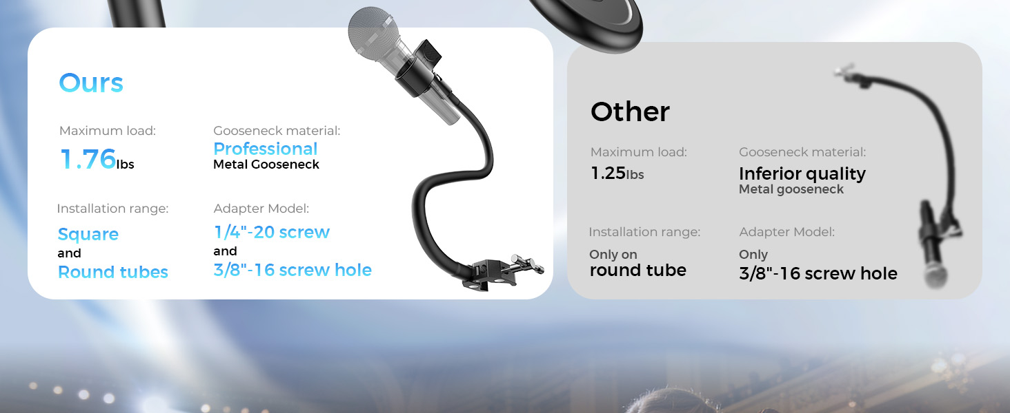 Gooseneck Microphone Stand