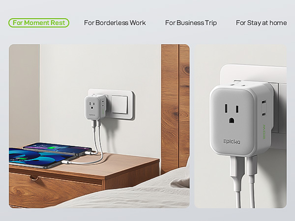 european travel plug adapter charger travel essentials for men women girl 