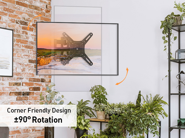 Full Motion TV Monitor Wall Mount