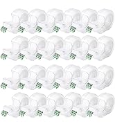 MJUNM Invisible Tapes and Refillable Dispensers, Matte Finish Invisible Tape, Tape Refill with Di...