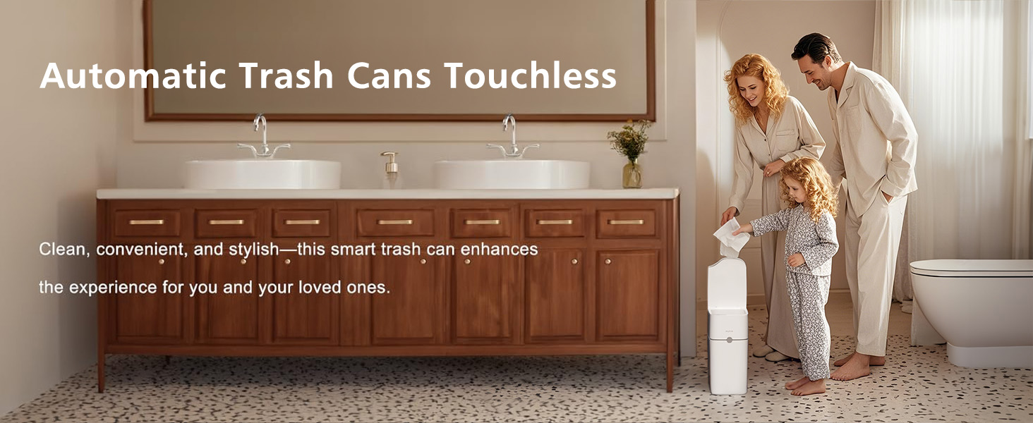 Automatic Trash Cans Touchless
