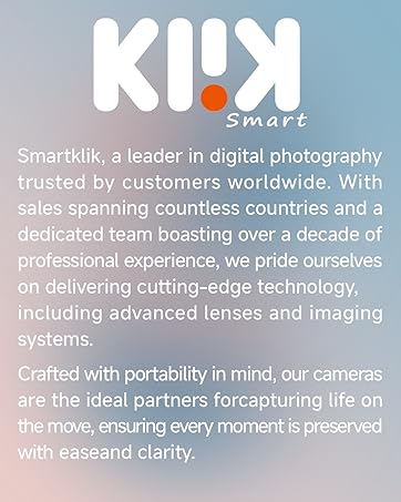 Introducing SMARTKLIK, a leader in digital photography trusted by customers worldwide.