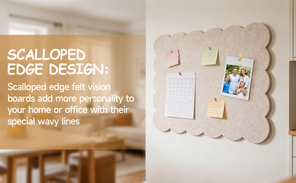 SCALLOPED EDGE DESIGN