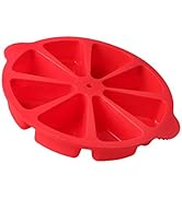 Shebaking Scone Pan Silicone Triangle Cake Mold for Baking Nonstick Cornbread Pan 8 Cavity Pie Si...