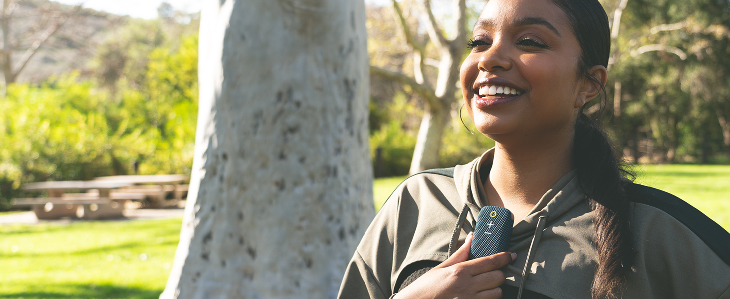 MEE audio goSPKR Wearable Clip-on Bluetooth Speaker