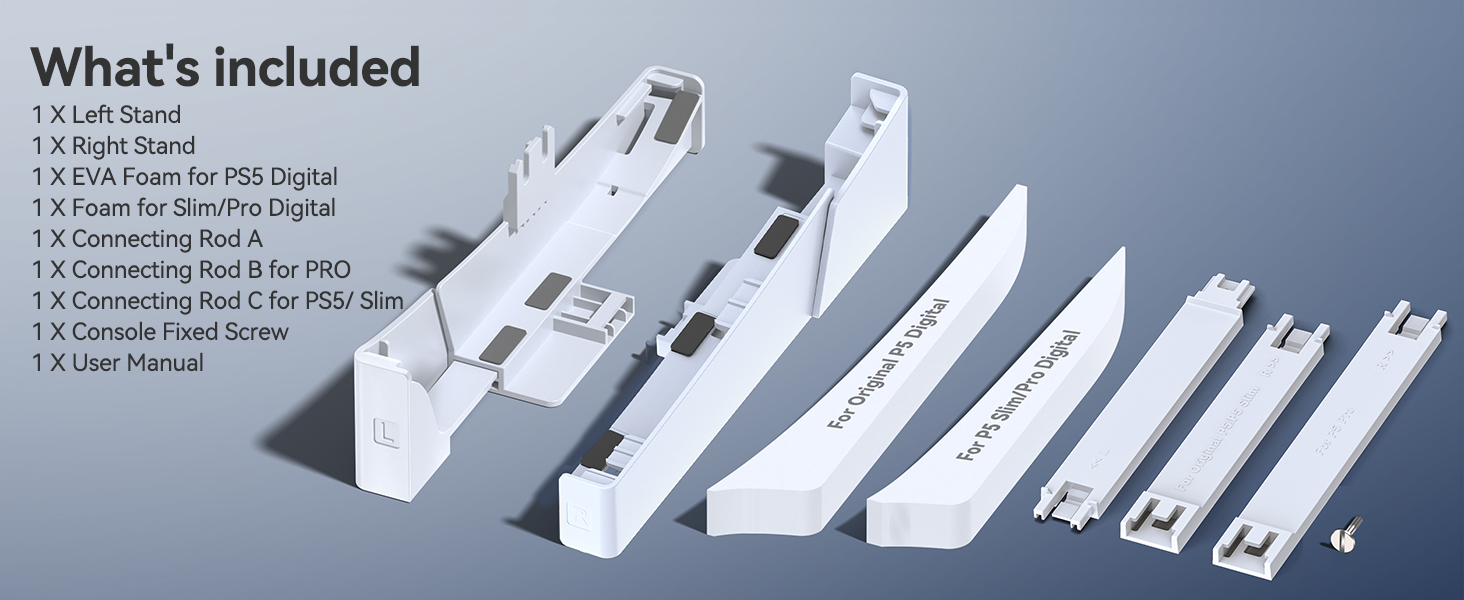 PS5 Slim horizontal stand