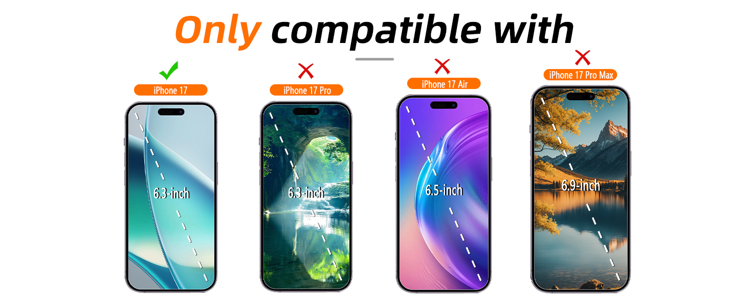 iphone 17 tempered glass screen protector