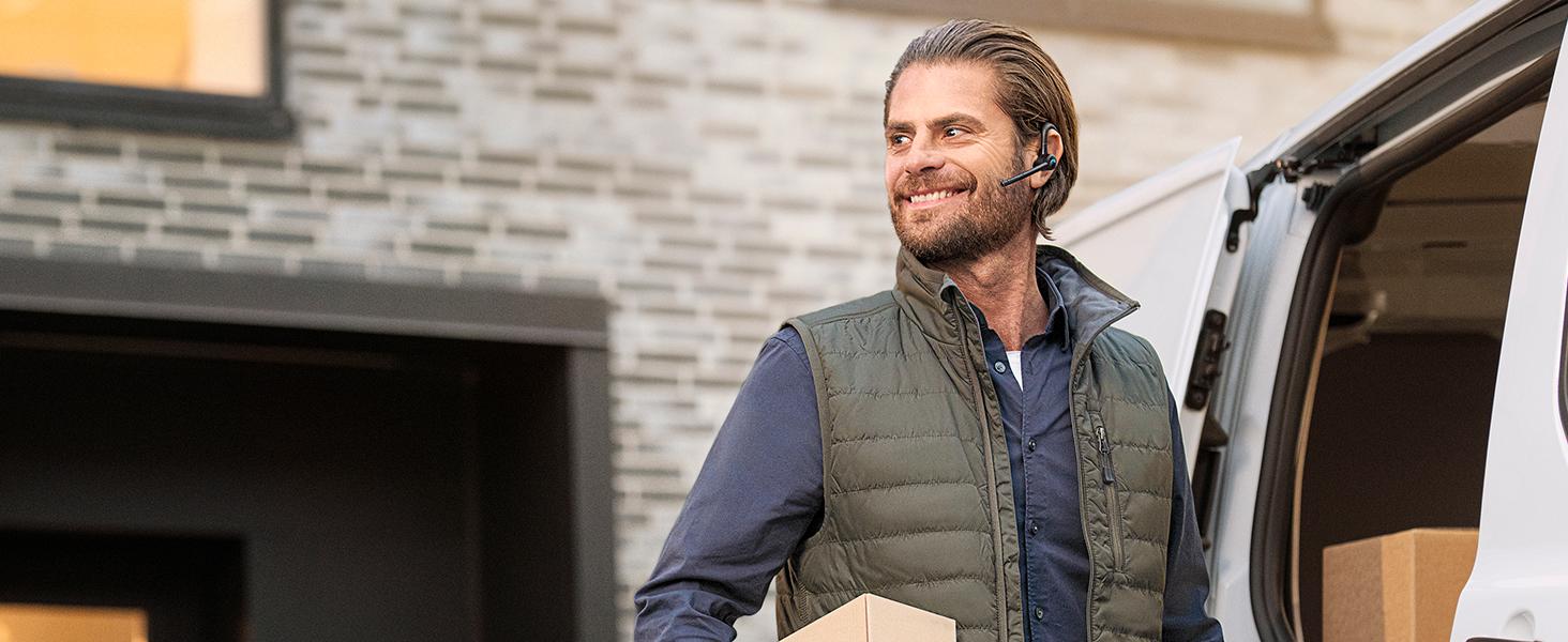 With 2 noise-cancelling microphones, the M300-XT cancels 80% of background noise from your call