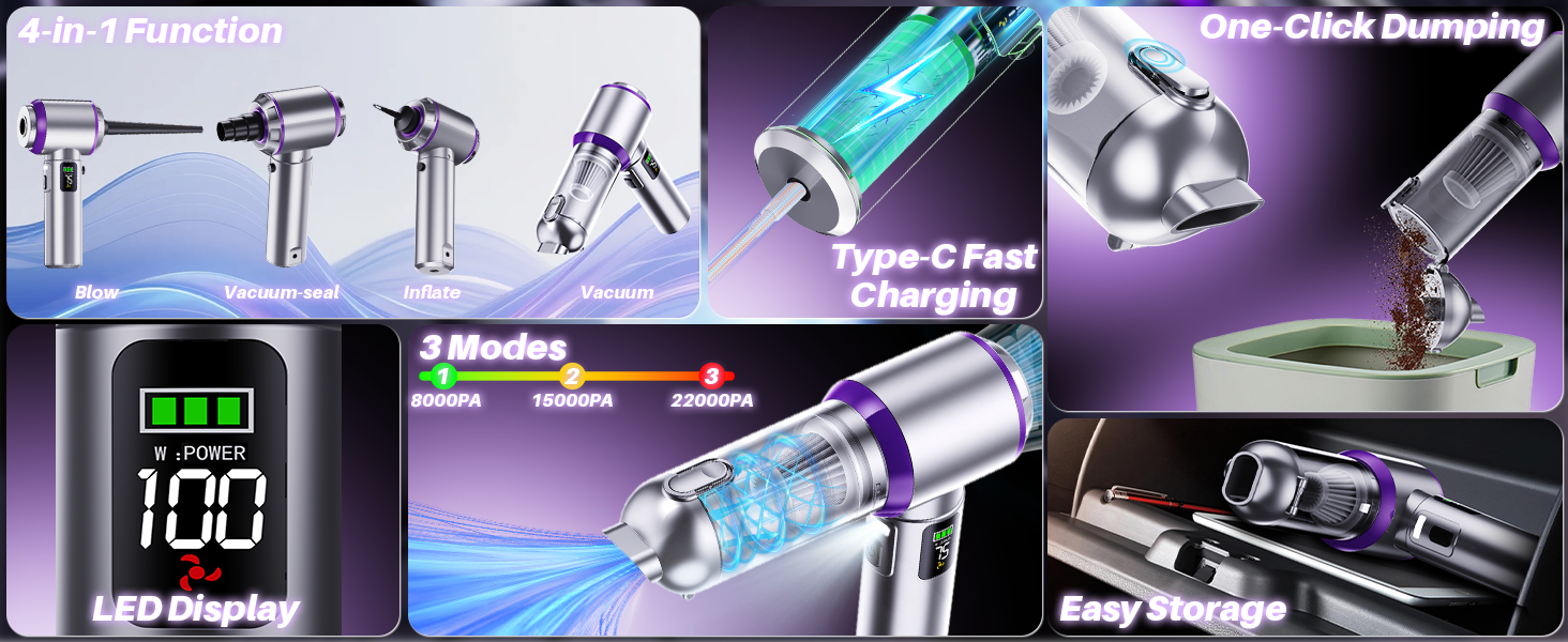 Handheld Vacuum Cordless