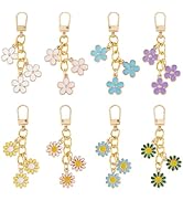 DICOSMETIC 8Pcs 8 Styles Zipper Pull Charms Bulk Alloy Enamel Zipper Replacement Metal Zippers De...