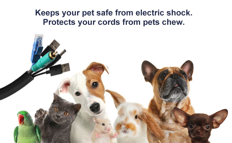 chew proof cable covers