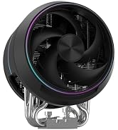 Zalman ZET5 Dual PWM Fan CPU Air Cooler, AM5 / LGA1851, 5 Heat Pipes, Black | AMD AM5/AM4, Intel ...
