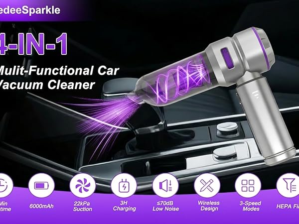 Cordless Car Vacuum Cleaner