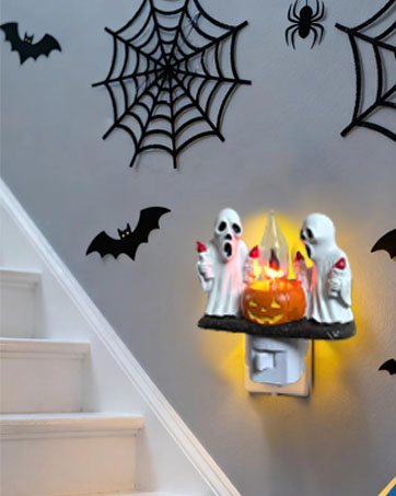 Ghost Campfire Night light