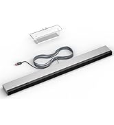 LA NREUCETS Wii Wired Motion Sensor Bar Compatible with Nintendo Wii