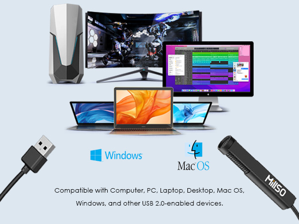 USB lavalier microphone