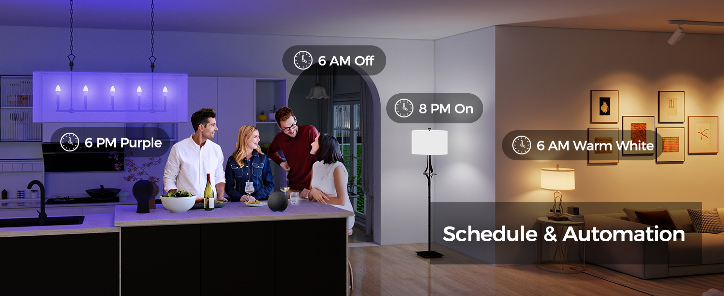 smart light bulbs e12