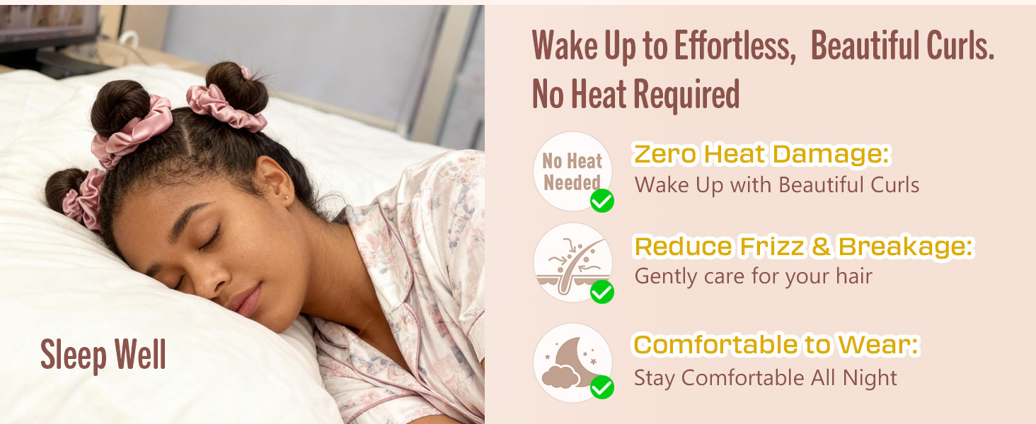 hair rollers heatless curlers curls curler curling overnight rods curl roller women curly