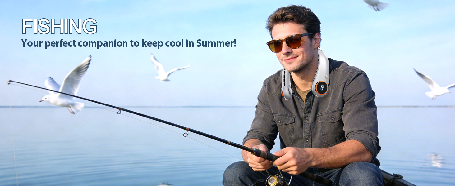 Portable Neck Fan Rechargeable