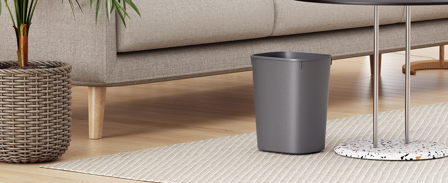 Living room trash can