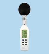 Sper Scientific Wet Bulb Globe Heat Stress Meter with Color Coded Display 801038 - Audible Alarm