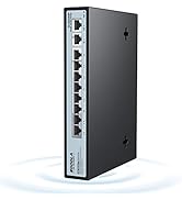 SODOLA 8 Port Gigabit PoE Switch with 2 Gigabit Ethernet Uplink ,8 PoE+ Ports 1000Mbp,120W 48V Bu...