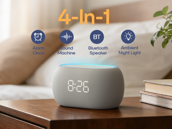 4 in 1 alarm clock