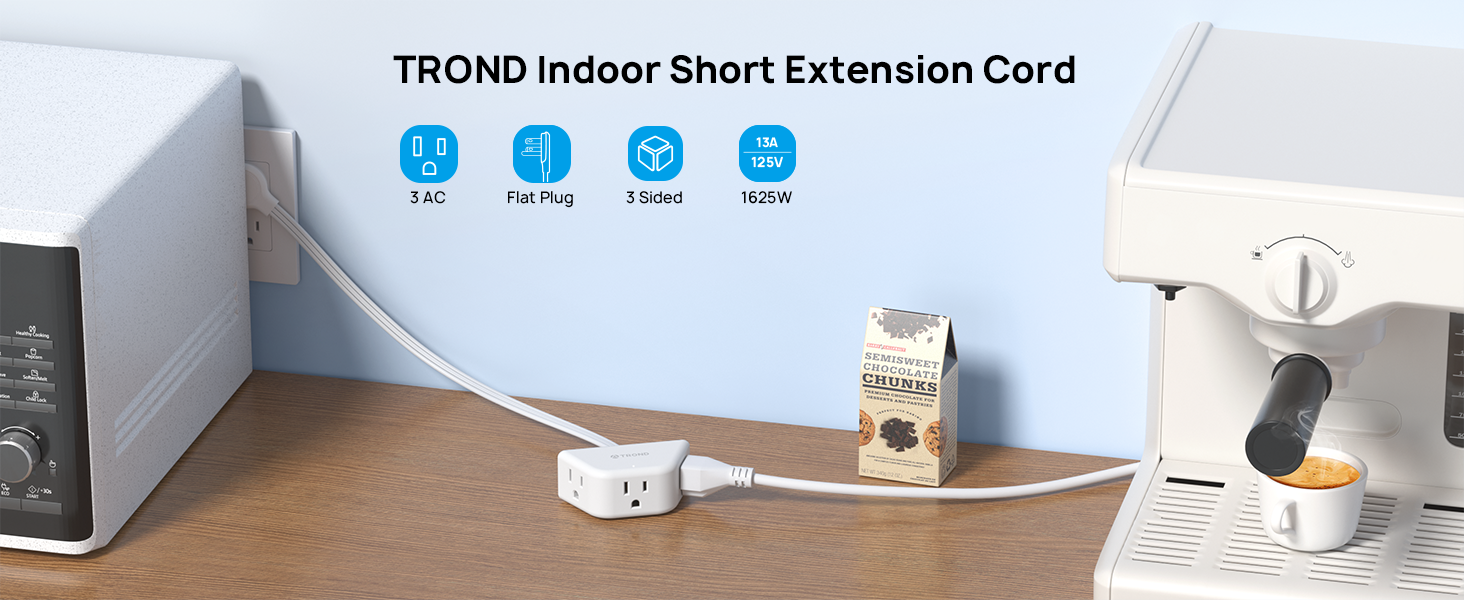 extension cord white