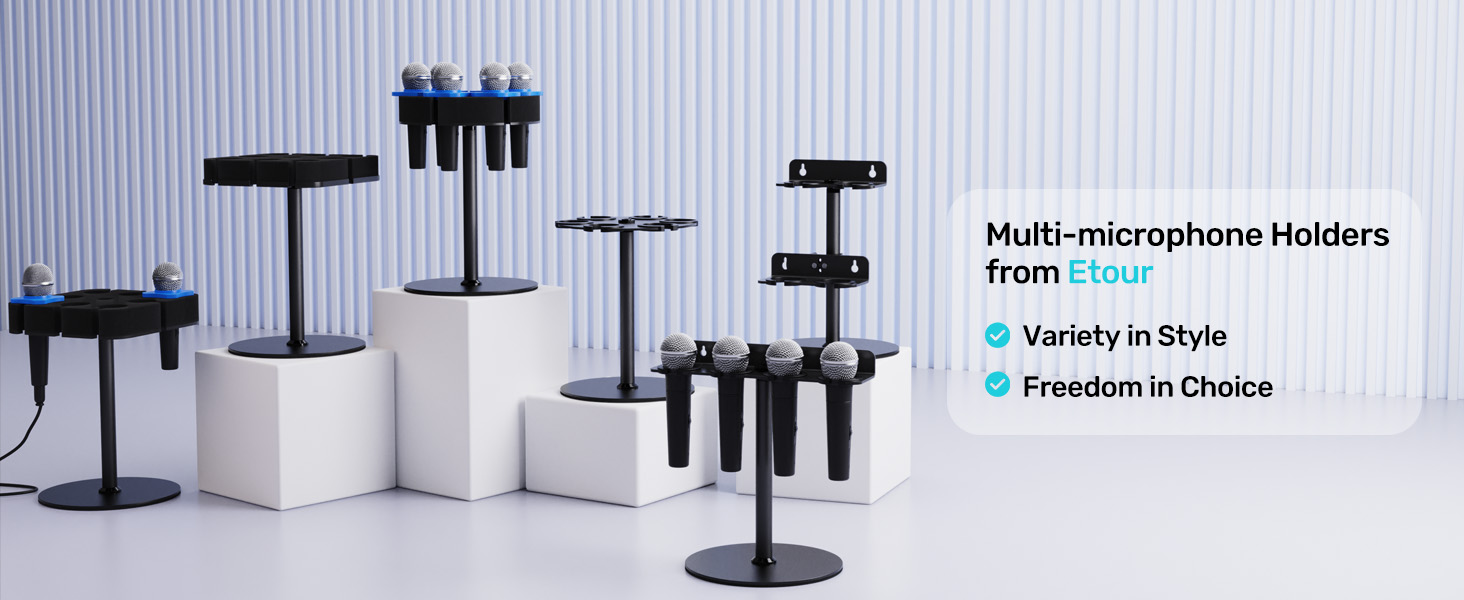 multi microphone holder