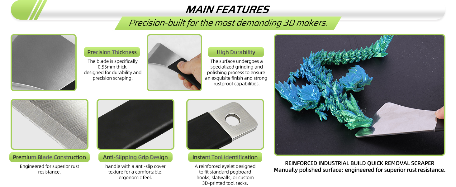 3d printer tools, 3d printer, 3d printer accessories, 3D printed, 3d printer scraper,
