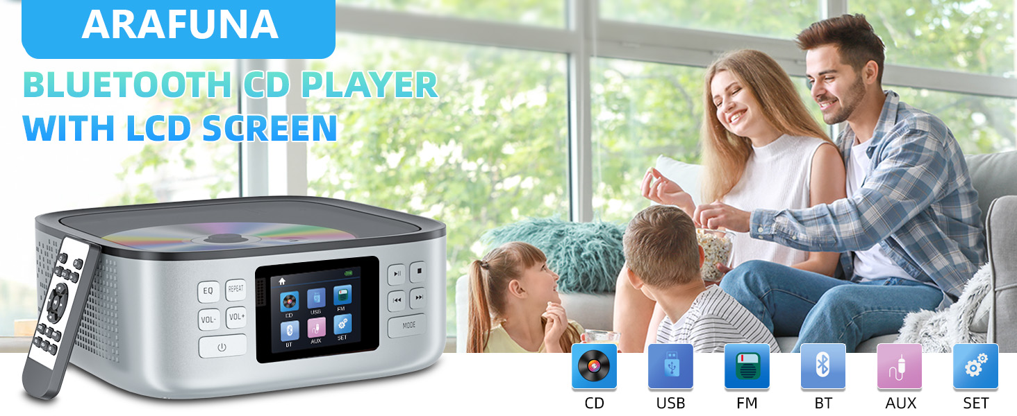 Arafuna portable cd player