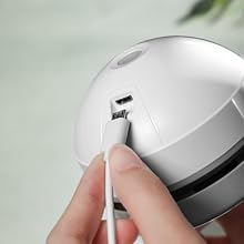 Rechargable mini desktop vacuumer