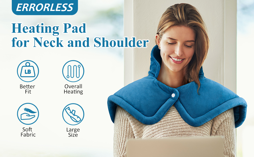 heating pad for neck and shoulders and back birthday gifts for men women him her