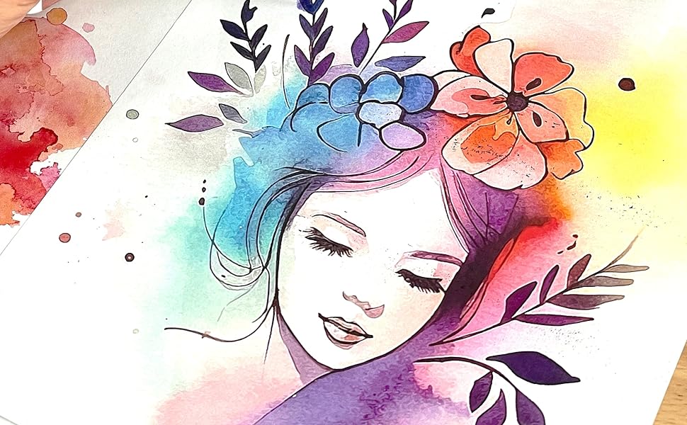 watercolor paint set for kids and adults is perfect for water color painting