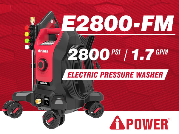 2800PSI electric pressure washer