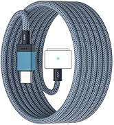 140W USB-C to Magnetic 3 Cable, Compatible with MacBook Pro 2021 M1 Pro &amp; Max Chip 14" 16", MacBo...
