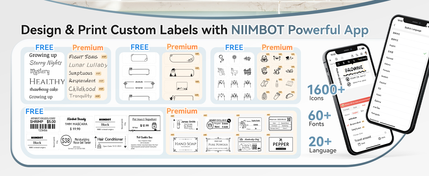 niimbot b1 label maker