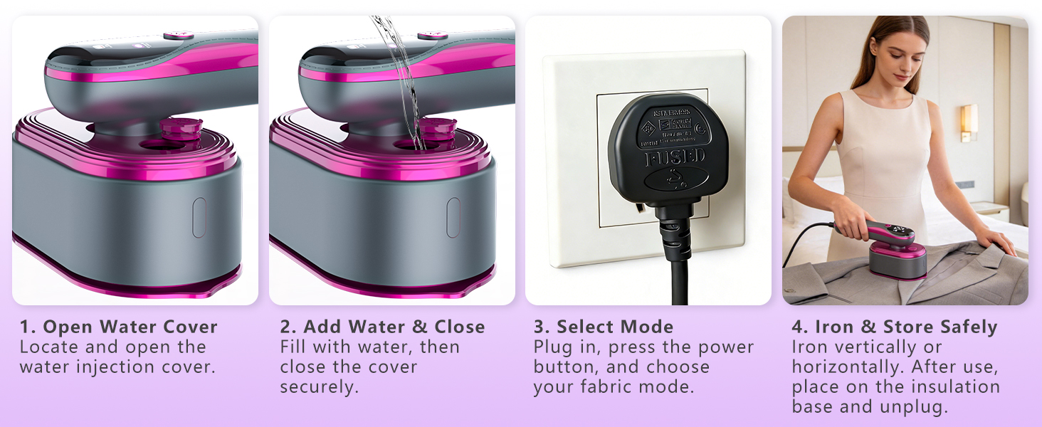 Travel Steamer for Clothes