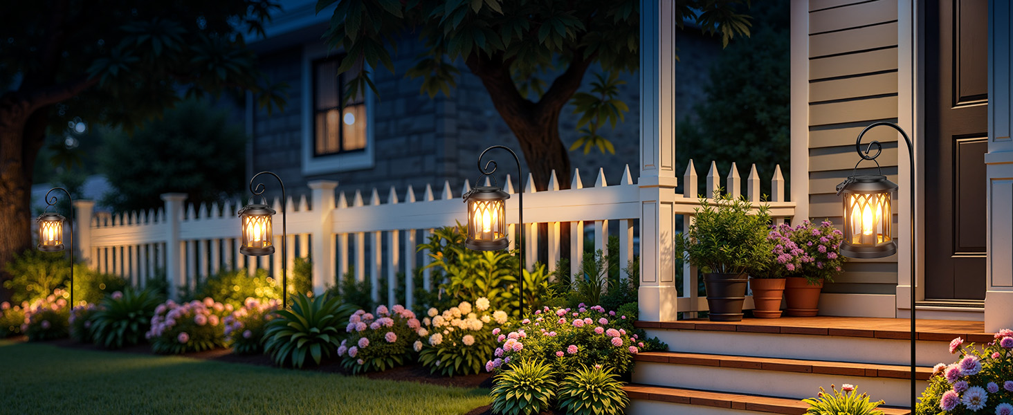 solar garden decor
