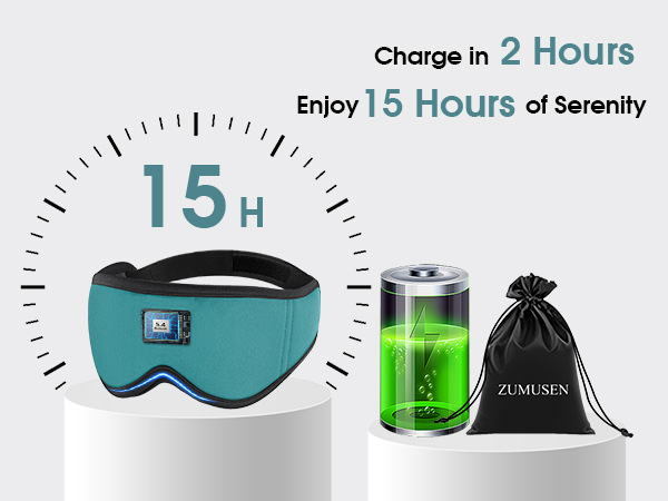 Sleep Headphones Mask Bluetooth 3D Music Eye