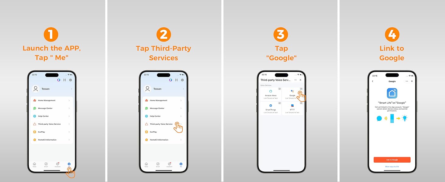 How to connect to Google