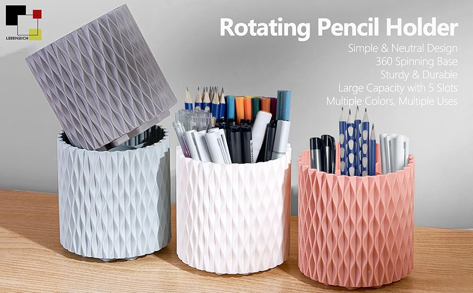  rotating pencil holder