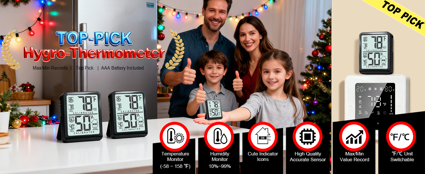 temperature and humidity monitor