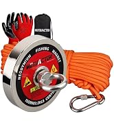 MUTUACTOR Super Powerful Magnet Fishing Heavy Duty,1250lb Strong Fishing Magnet Kit Rare Earth Ma...