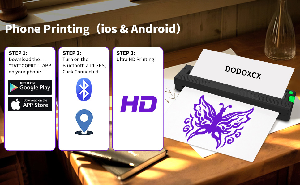 Tattoo Stencil Printer