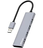 ANYPLUS USB Hub, USB 3.0 Hub Aluminum Alloy Ultra Slim USB Splitter, Portable 4 Port USB Extender...