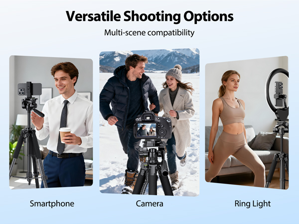 Versatile Shooting Options