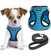 YIMEIS Dog Harness and Leash Set, No Pull Soft Mesh Pet Harness, Reflective Adjustable Puppy Vest...